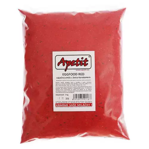 Apetit - Eggfood Red 1kg červená vaječná směs