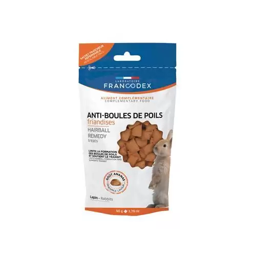 Francodex pochoutka Hairball Remedy králík 50g