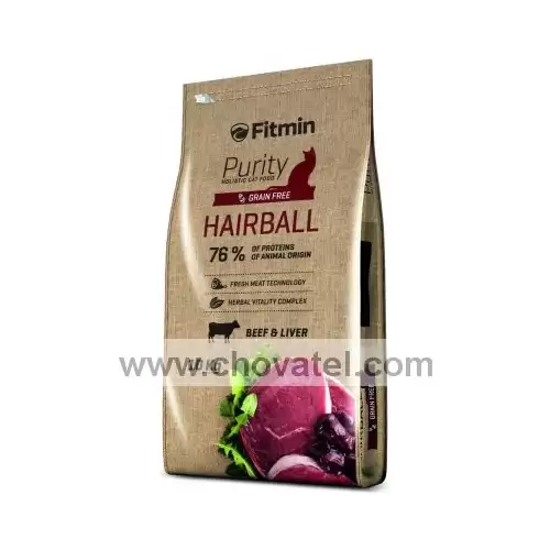 Fitmin cat Purity Hairball 2 x 10kg