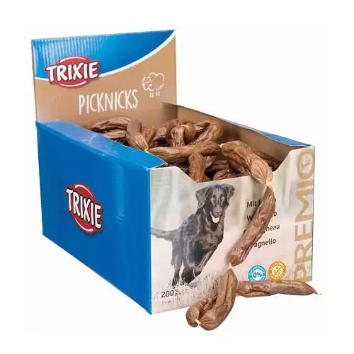 Premio PICKNICKS klobásky - jehněčí maso 8 g, [200 ks] - TRIXIE