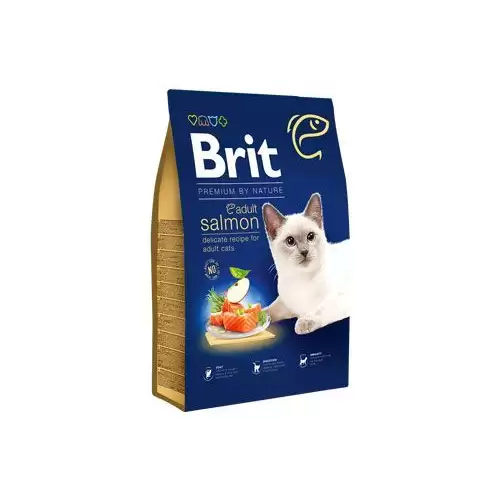 Brit Premium Cat by Nature Adult Salmon 800g