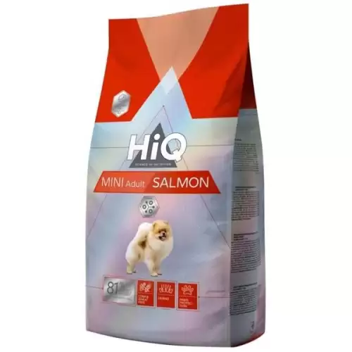  HiQ Dog Dry Adult Mini Salmon 7 kg