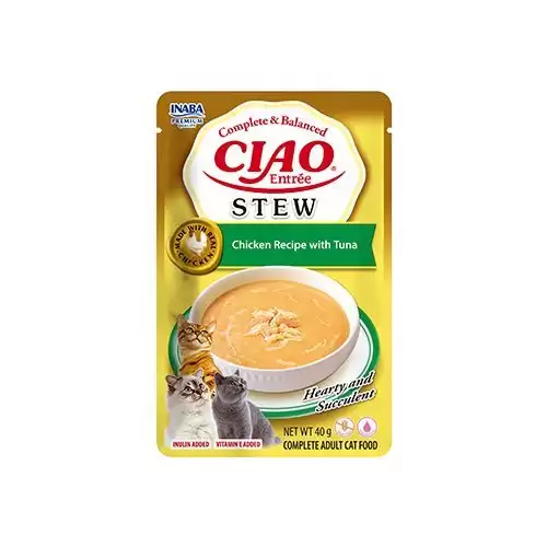 Churu Cat Entrée Stew Chicken Recipe with Tuna 40g