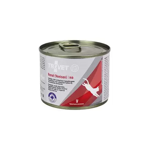 Trovet kočka RID Renal konz. venison 200g