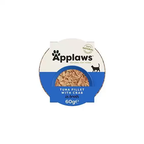 Applaws Cat miska Adult Broth tuňák s krabem 60g