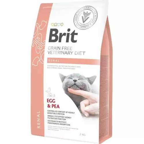  Brit Veterinary Diets Cat Renal 2 kg