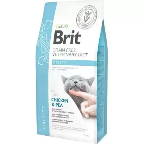  Brit Veterinary Diets Cat Obesity 5 kg