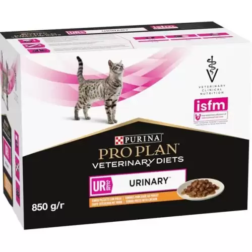  Purina PPVD Feline - UR St/Ox Urinary Chicken kapsička 10x85 g