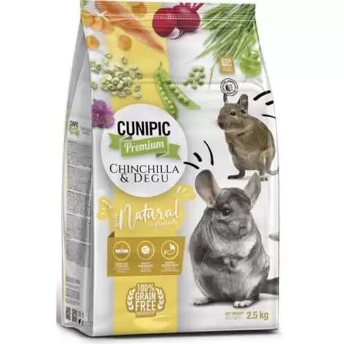  Cunipic Premium Chinchilla & Degu - činčila & osmák 700 g