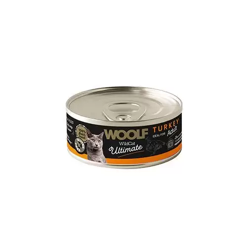 WOOLF WildCat Ultimate konz. Adult Paté Turkey 85g