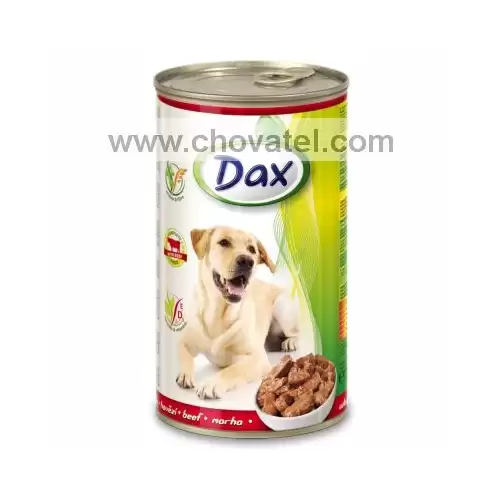 Dax s hovězím kousky pro psy 1240g