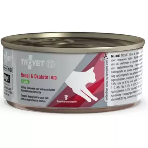  Trovet Feline RID Renal and Oxalate konzerva lamb 100g