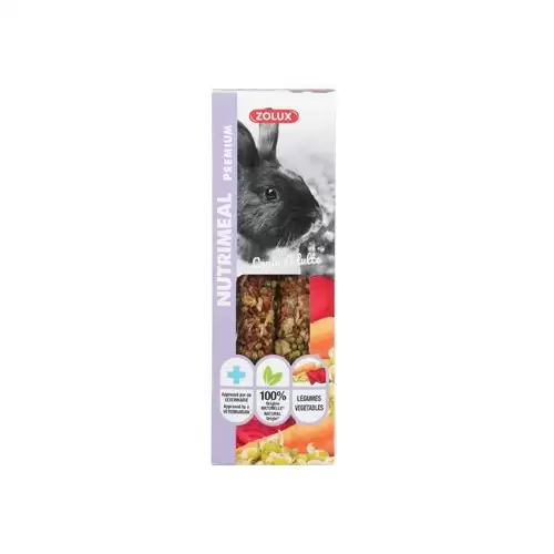 Pochoutka NUTRIMEAL STICK králík zelenina 115g Zolux