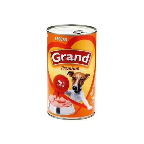 GRAND Dog konz. Premium krocan 1300g