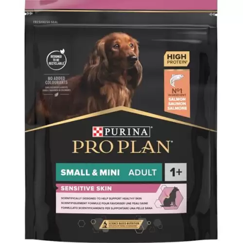  Pro Plan Dog Adult Small&Mini Sensitive Skin losos 700 g
