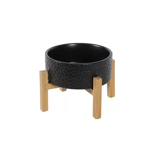 Miska keramická KERAMO SOLO 700ml černá Zolux