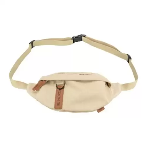 BE NORDIC multifunkční ledvinka, 24 x 11 x 8 cm, pásek: 50-165 cm, písková