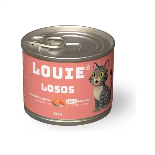  Louie konz. pro kočky losos 200 g