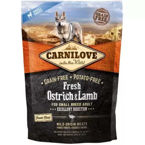  Carnilove Dog Fresh Small B. Ostrich&Lamb 1,5kg
