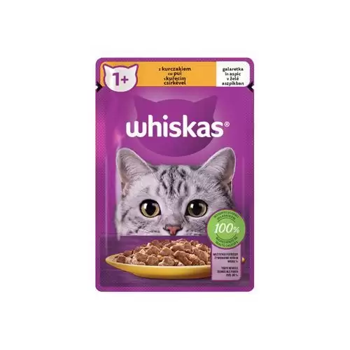 Whiskas kapsa Core kuřecí v želé 85g