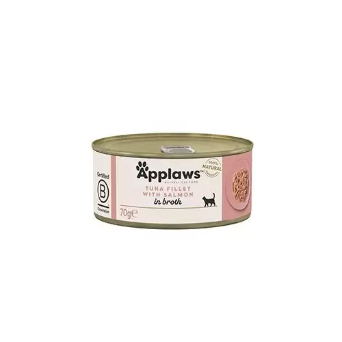 Applaws Cat konz. Adult Broth tuňák s lososem 70g