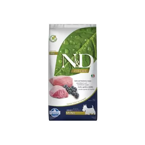 N&D PRIME DOG Adult Mini Lamb & Blueberry 7kg