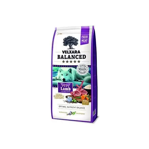 Velxara Balanced FM Dog Adult Monoprot.Lamb&Rice 750g
