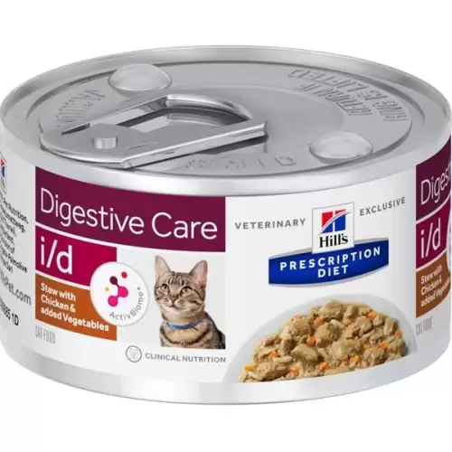  Hill's Prescription Diet Feline i/d Stew s AB+ kuře & zelenina konzerva 82 g