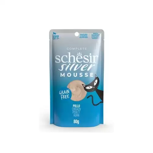 Schesir Cat kapsa Senior Lifestage Mousse kuře 80g