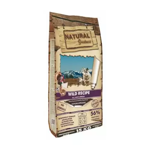 Natural Greatness Wild Recipe All B./kachna,krůta,kuře 15 kg