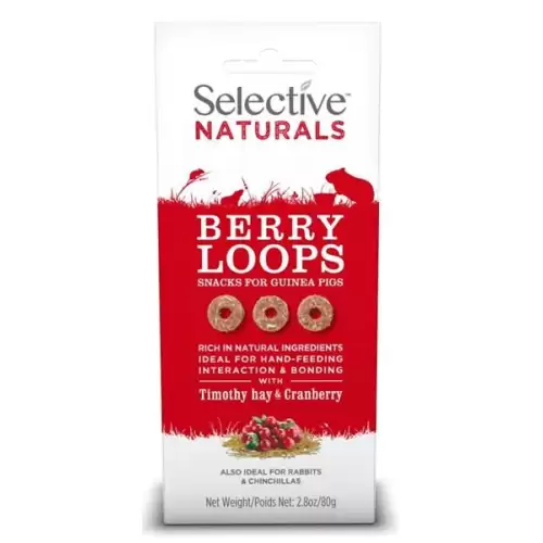  Supreme Selective Naturals snack Berry Loops 80g