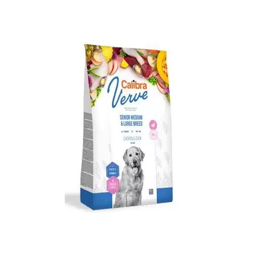 Calibra Dog Verve GF Senior M&L Chicken&Duck 2kg