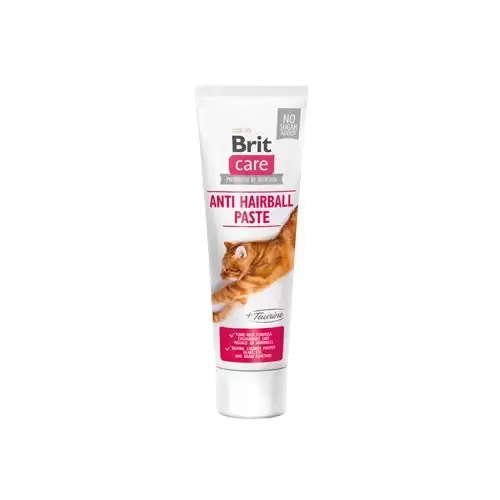 Brit Care Cat Paste Antihairball with Taurine 100g