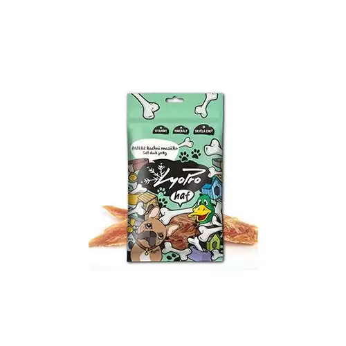 Lyopro Dog poch. sušené Měkké kachní masíčko 70g