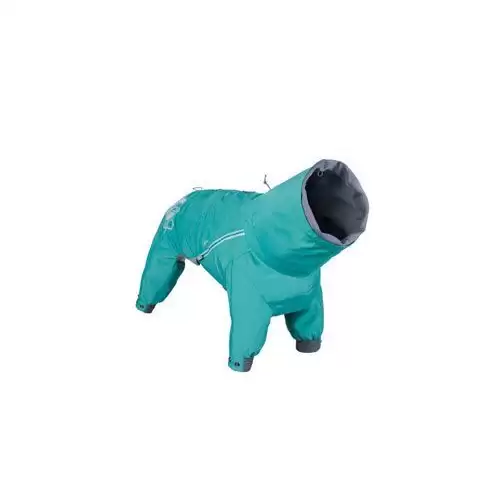 Obleček Hurtta Mudventure overal ECO paví zeleň 30S