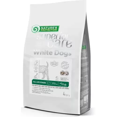  Nature's Protection Superior Care Dog Dry White Dogs Adult Insect 4 kg