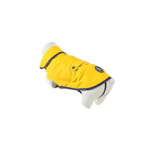 Obleček pláštěnka pro psy ST MALO žlutá 30cm Zolux