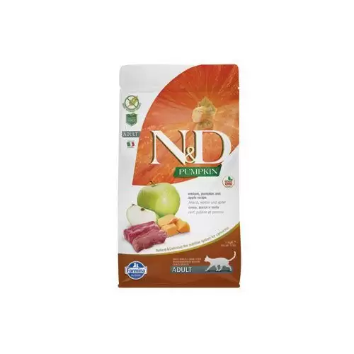 N&D Pumpkin CAT Venison & Apple 5kg