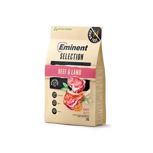 Eminent Dog Selection Puppy Beef&Lamb 2kg