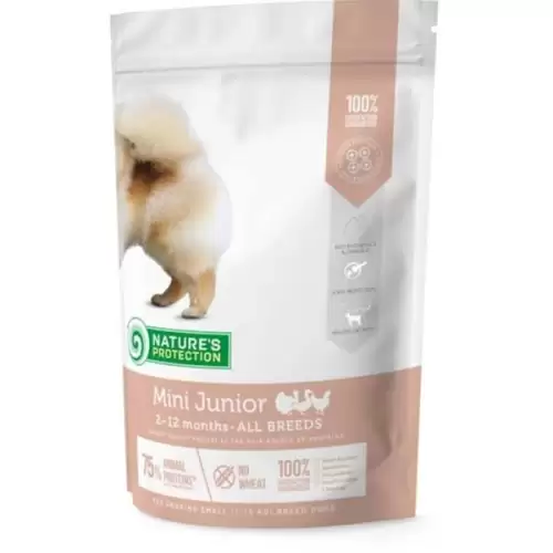  Nature's Protection Dog Dry Junior Mini 500 g