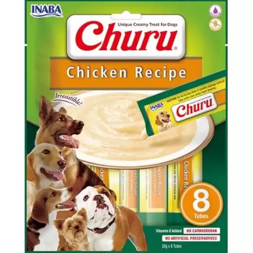  Inaba Churu dog snack kuře 8x 20g