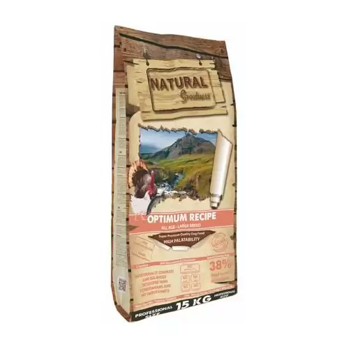 Natural Greatness Optimum Recipe Large Breed/krůta,kuře/15 kg