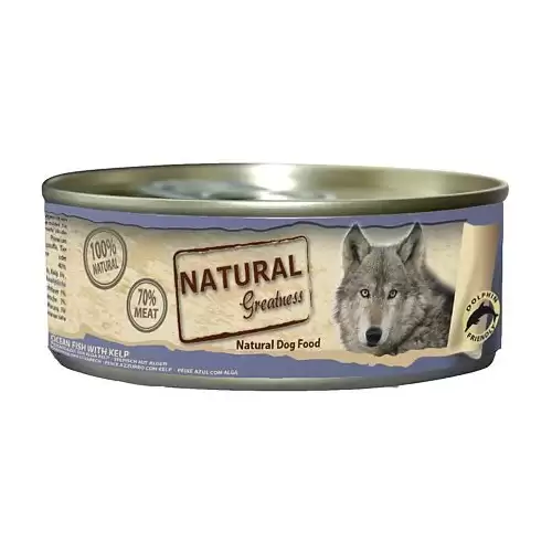 Natural Greatness oceánské ryby, konzerva pro psy 156 g 