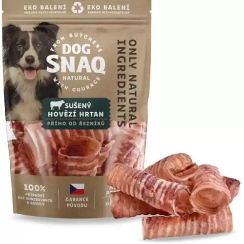  DOG SNAQ - Hovězí hrtan sušený 300g