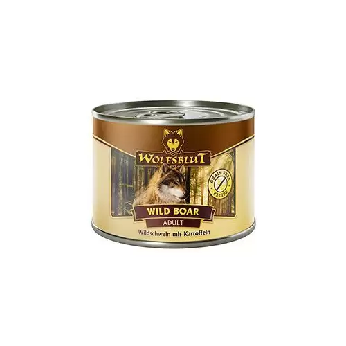 Wolfsblut Dog Adult Wild Boar konz. 200g