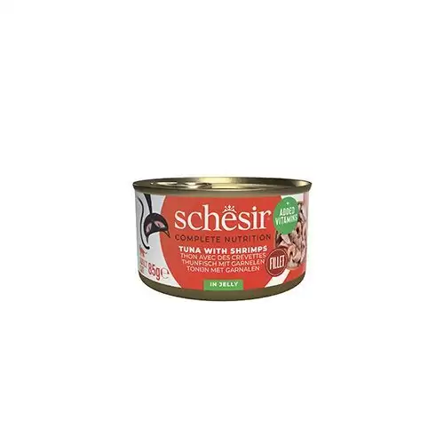 Schesir Cat konz. Adult tuňák/kreveta 85g
