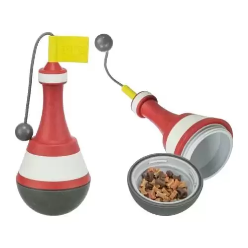 Aqua Toy  BÓJKA, plovoucí hračka na pamlsky, 19 cm, TPR