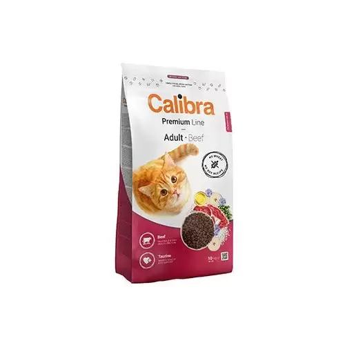 Calibra Cat Premium Line Adult Beef 10kg