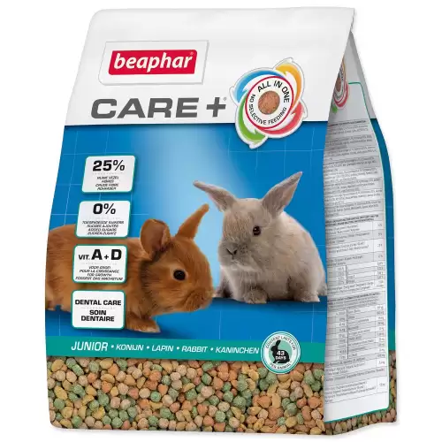 Krmivo Beaphar CARE+ králík junior 1,5kg