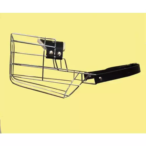  Náhubek kovový Kolie,Baset,Bel.ovčák - pes, chrom 95 x 125 x 125 mm